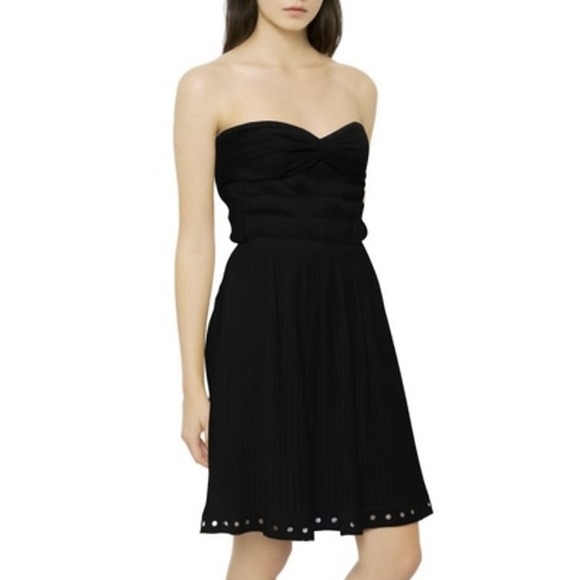 Isabel‎ Marant Étoile Cotton Gauze Bustier Grommet Hem Dress NWT Sz 38 US 6 - Picture 1 of 8